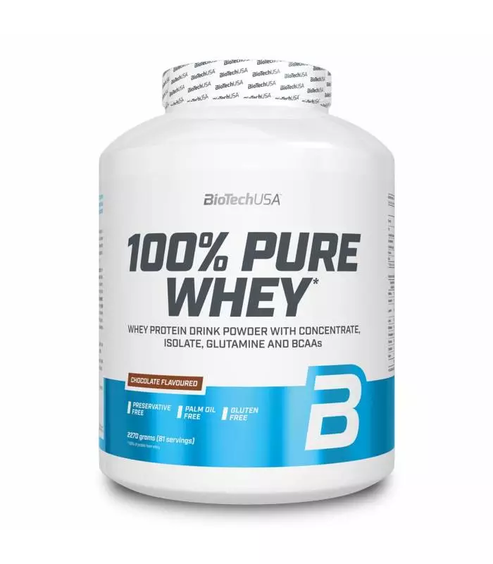 Pure Whey BioTech USA protéine musculation sport Pure Whey BioTech USA protéine musculation sport