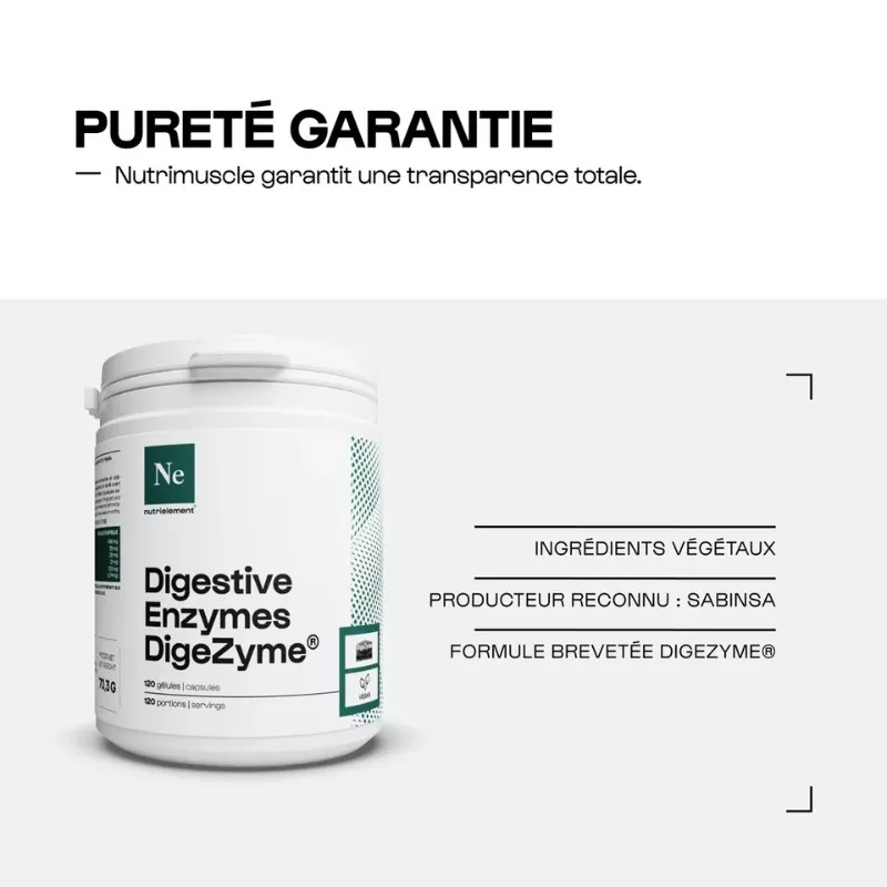 DIGESTIVE ENZYMES (30 CAPS) - NUTRIMUSCLE