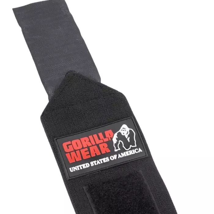 GORILLA WEAR Palm Grip Pads Noir/Rouge - Coussinets Adhérence Parfaite Pour Musculation CrossFit