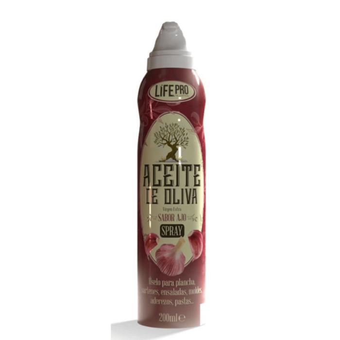 SPRAY CUISSON HUILE À L'AIL...