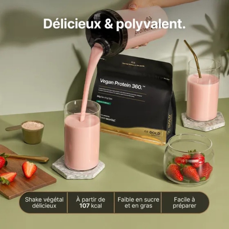 PROTÉINE VEGAN 360 GOLD INNOVATION - PROTEIN WORKS