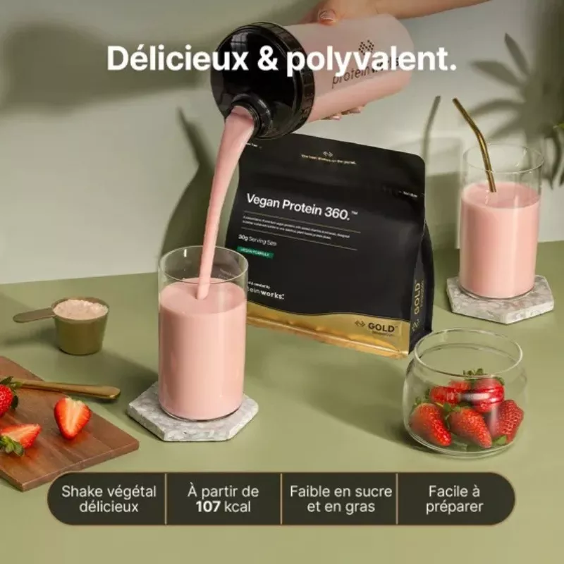 PROTÉINE VEGAN 360 GOLD INNOVATION - PROTEIN WORKS