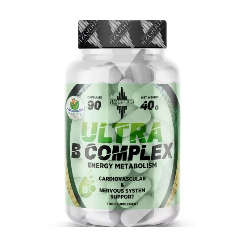 ULTRA B-COMPLEXE (90 CAPS) - AZGARD NUTRITION