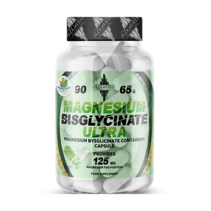 MAGNÉSIUM BISGLYCINATE ULTRA (90 CAPS) - AZGARD NUTRITION