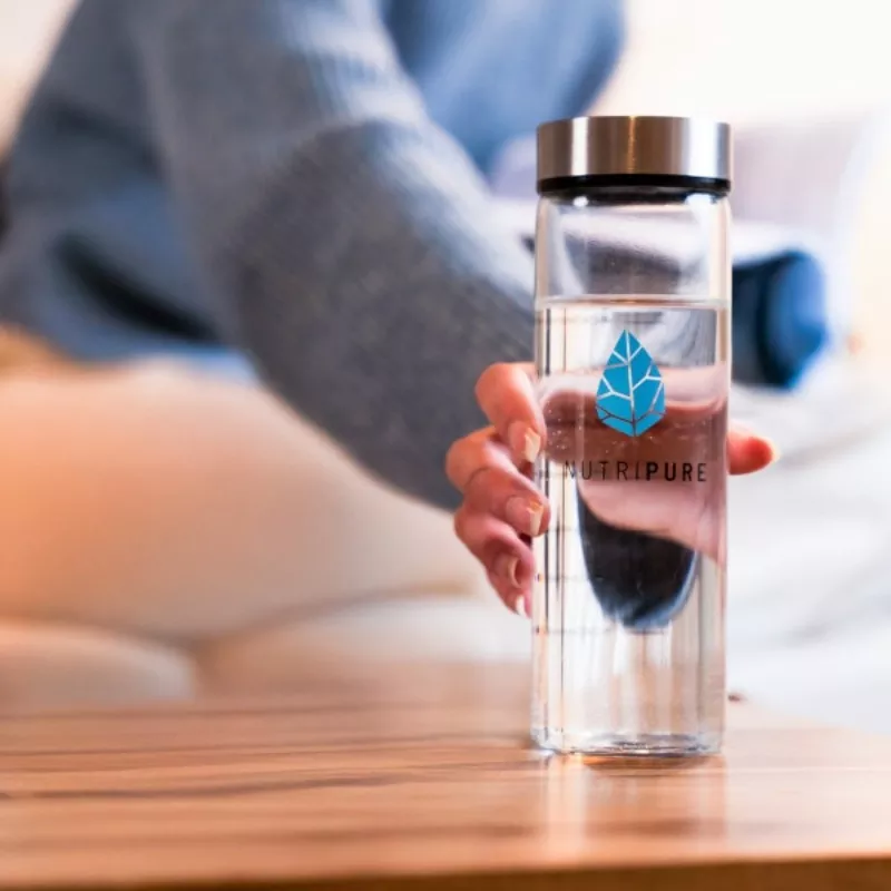 GOURDE EN VERRE (500ML) - NUTRIPURE