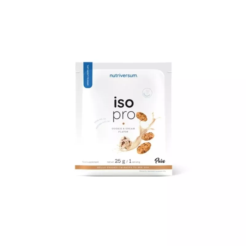 ÉCHANTILLON ISO PRO (25G) - NUTRIVERSUM