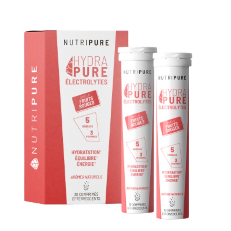 PASTILLES ÉLECTROLYTES HYDRAPURE - NUTRIPURE