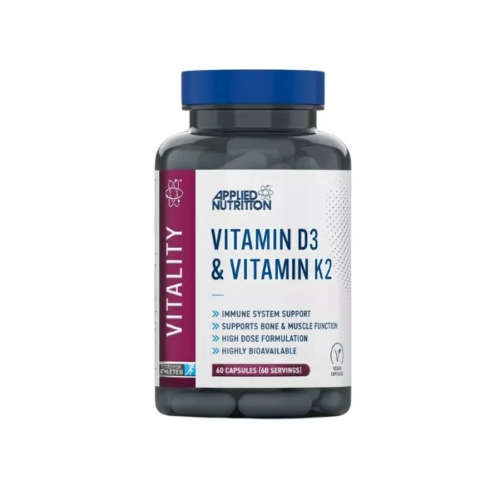 VITAMINE D3 + K2 (60 CAPS)...