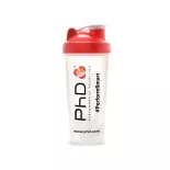 Shaker PhD Nutrition Rouge de 600 ml