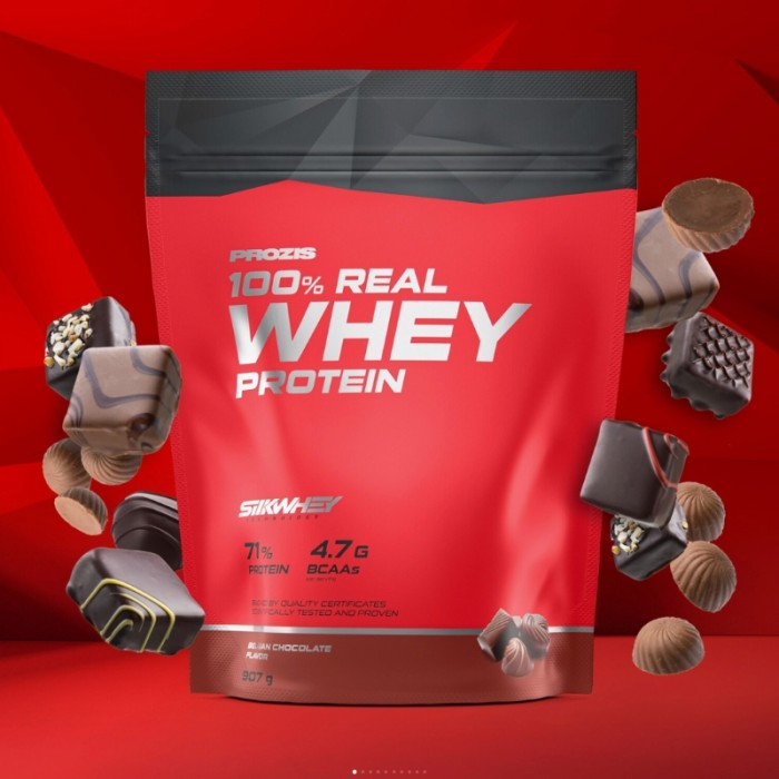 100% REAL WHEY PROTÉINE...