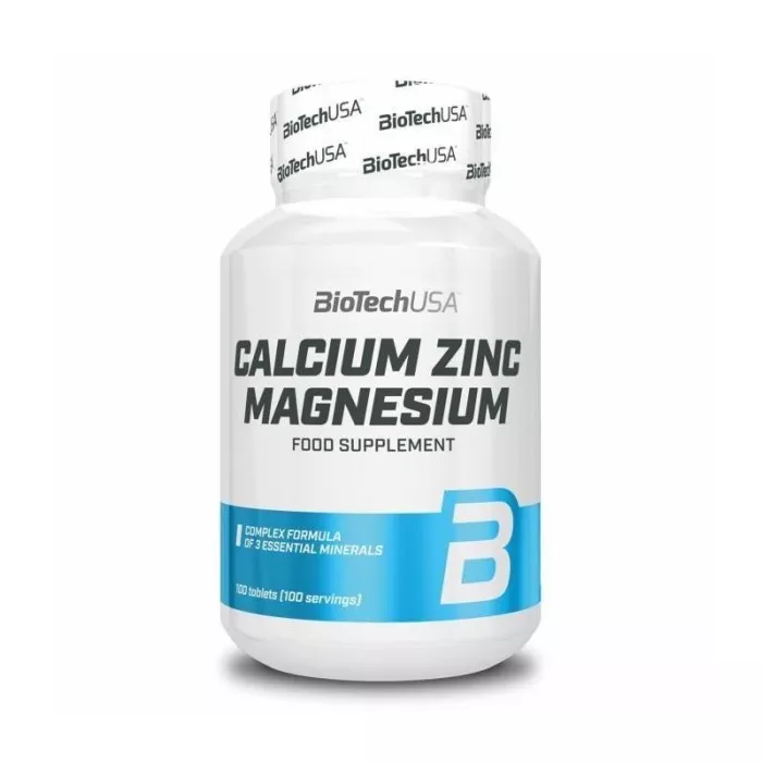 Calcium Zinc Magnesium - Biotech USA