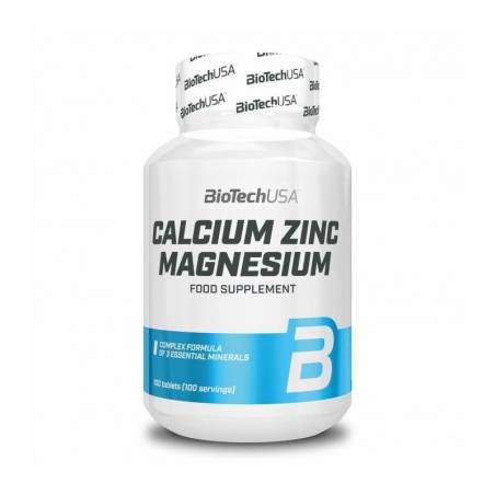 Calcium Zinc Magnesium - Biotech USA