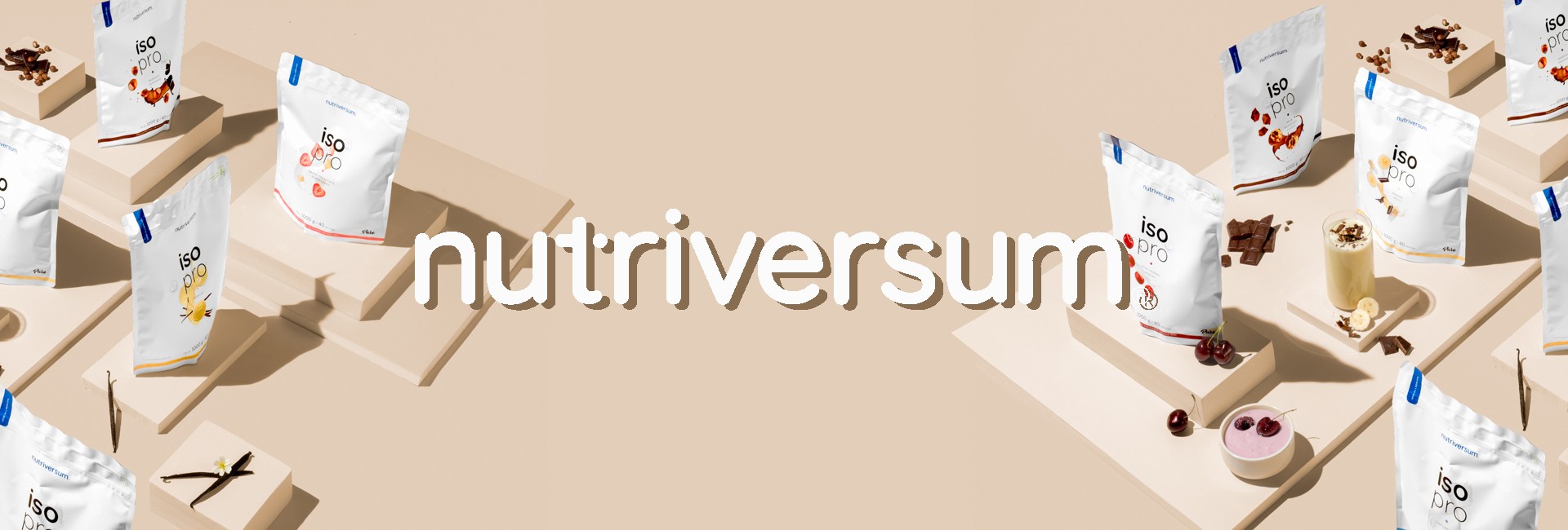Compléments Nutriversum – Protéines, BCAA, Créatine & Vitamines