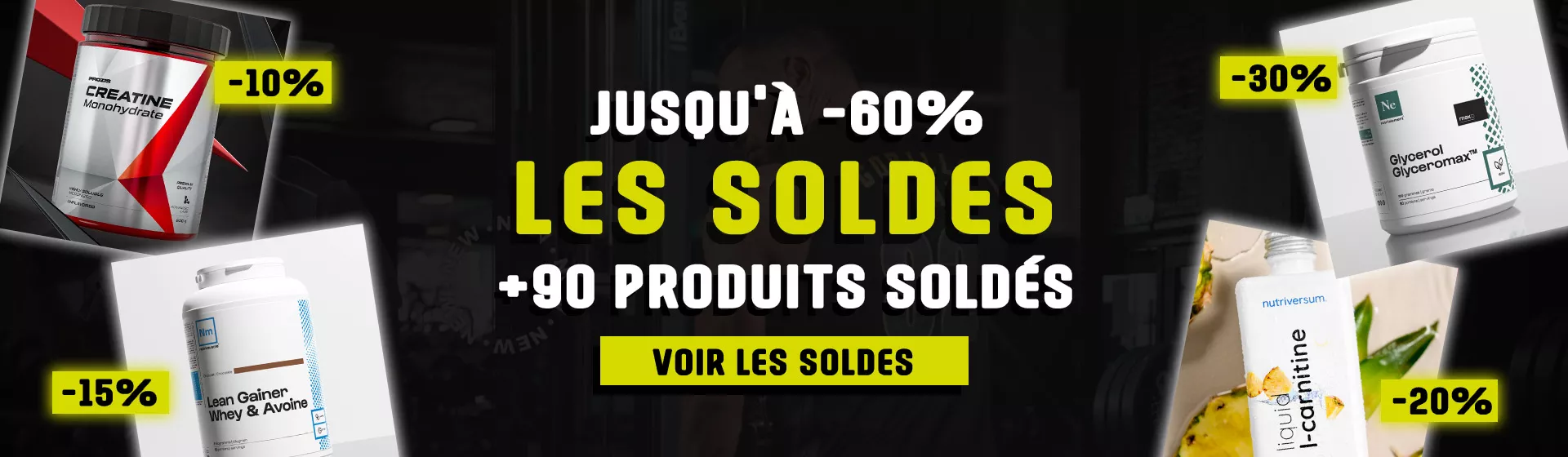 Pour une créatine achetée 1 shaker offert par Discount Nutrition n°1 de la nutrition sportive à La Réunion 974