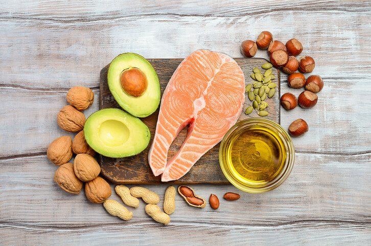 omega 3, saumon, olives, noix