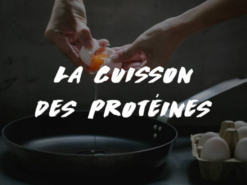 LA CUISSON DES PROTÉINES : ATTENTION AUX COUPS DE CHAUDS !