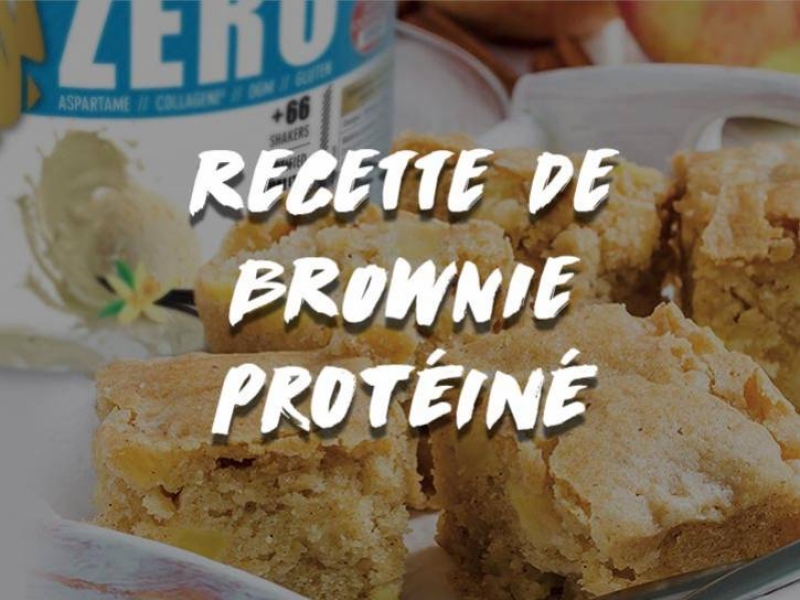 RECETTE DE BROWNIE PROTÉINÉ