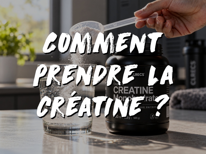 COMMENT PRENDRE LA CRÉATINE ?