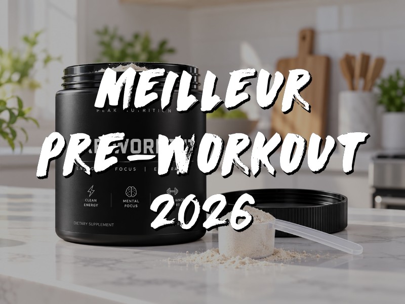 TOP 5 DES MEILLEURS PRÉ-WORKOUT EN 2026 : LEQUEL CHOISIR POUR VOS ENTRAÎNEMENTS